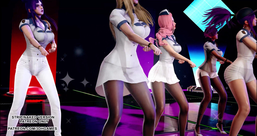 3D-Hentai Games: Itzy - tarian kpop hot yang pengen banget dientot sama kda...