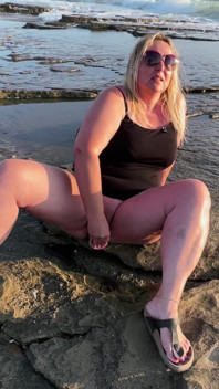 Lena Cox - Squirting Masturbation at the Beach