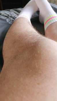 All Natural Leg Tease Hairy and Sensual
