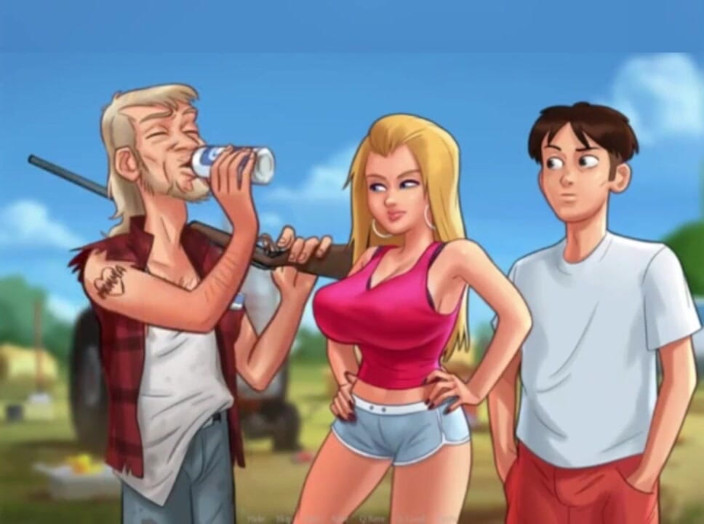 3DXXXTEEN2 Cartoon: Really large butt plug. 3D porn cartoon sex