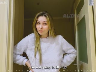 Alina Rai: For the first time in his life, the stepson fucks...