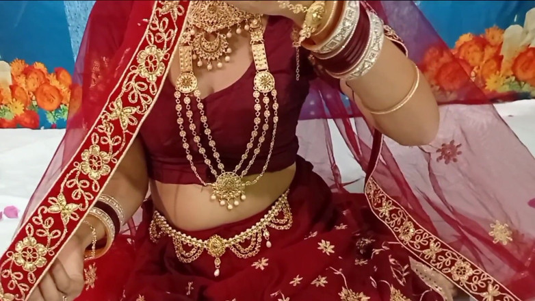 Vamika: 新婚カップルのバイラルウェディングナイトMMS