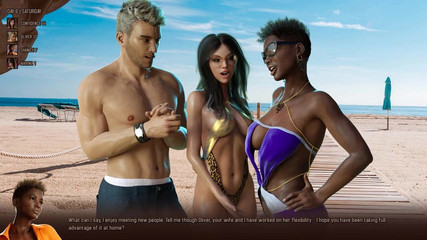 Dirty GamesXxX: Adrianne과 Oliver: 결혼한 한 커플의 섹시한 모험 4