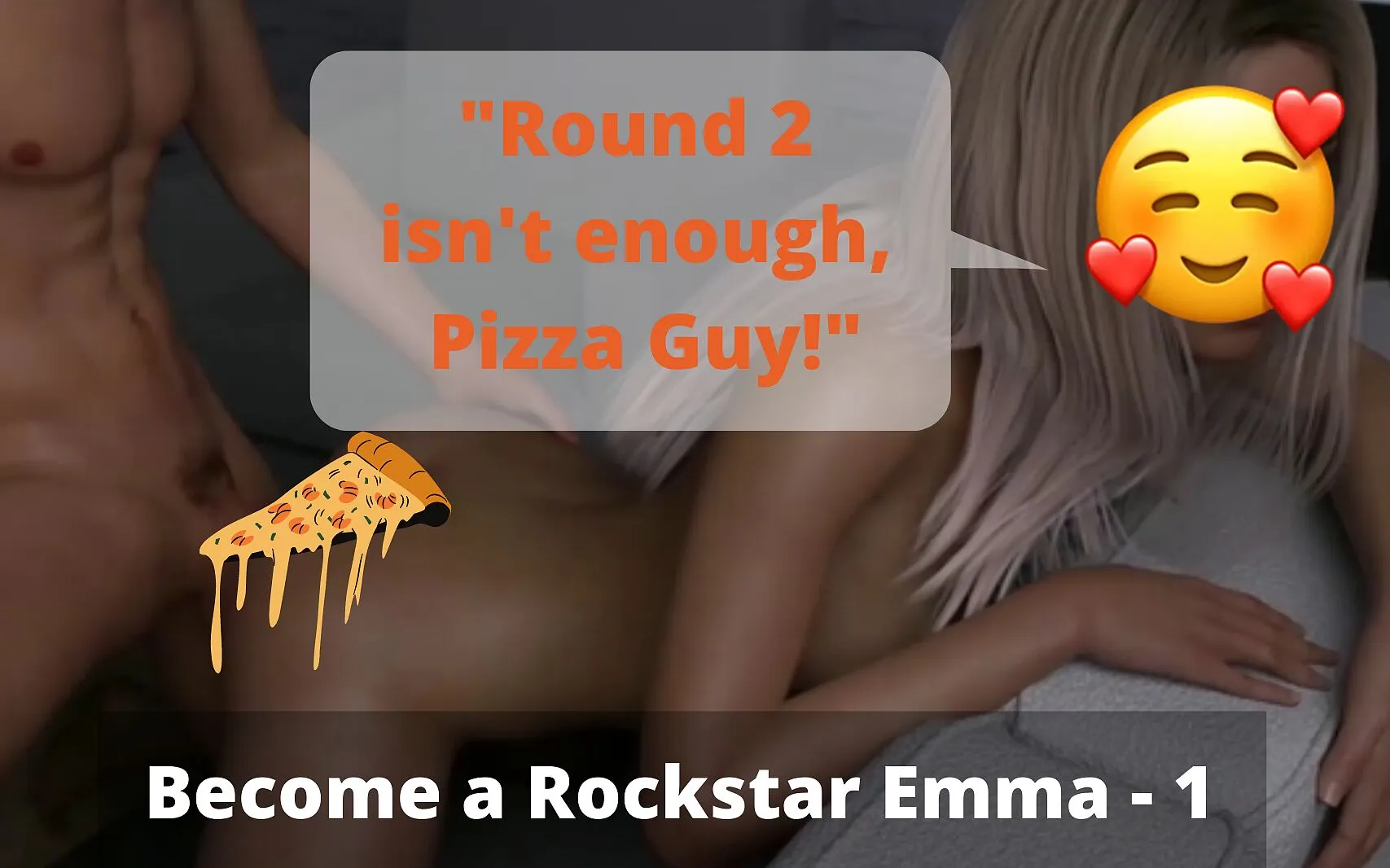 Pizza Guy has caught me naked and is willing to fuck with me. [Become a  rockstar- Emma Part 1] от Borzoa | Faphouse