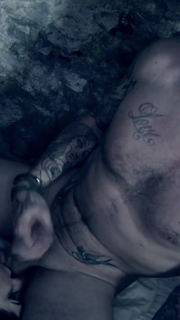Inked Bbae From France Got Big Load of Cum on Her Pussy
