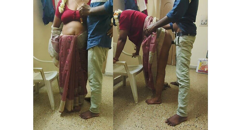 Porn films: 阿姨和送货员一起享受