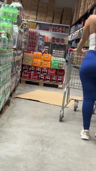 Shopping in Tight Pants
