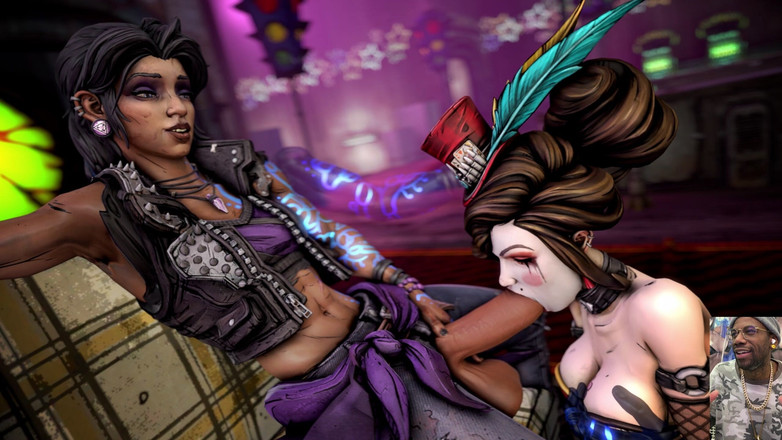 L6RD7BLU3 FUTA: Zwei schlampen lecken an einer großen brust, transgender-bbc, verrückter moxxi,...