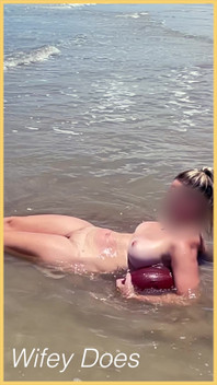 Wifey Loves to Be at the Beach
