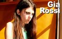Picticon bondage and fetish: Gia Rossi handfängslad kontorsarbetare väcks