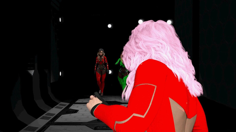Custom Fantasy Productions: Epic scifi girlfight