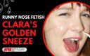 Japan Fetish Fusion: Les éternuements dorés de Clara : histoire de nez