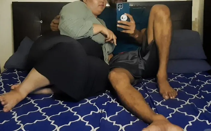 SameerPhunk: Big Boobs Big Ass Indian BBW Fuck with Boyfriend Wearing...