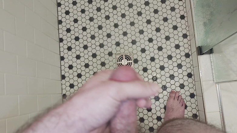 Nerdy Seducer: Berdiri di gerai mandi menggesel Satu Keluar