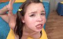 Young Throats: WTF! This is extreme deepthroat fuck - 18yo innocent teen