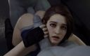 Velvixian 3D: Jill Valentine Double - Futută în echipă de zombi