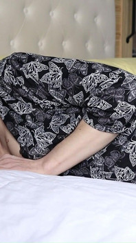 Stepmom and Stepson Sharing Bed Gets Wild - Part 2