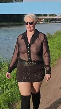 Fucked Myself with My Vibrator by the Mittelland Canal