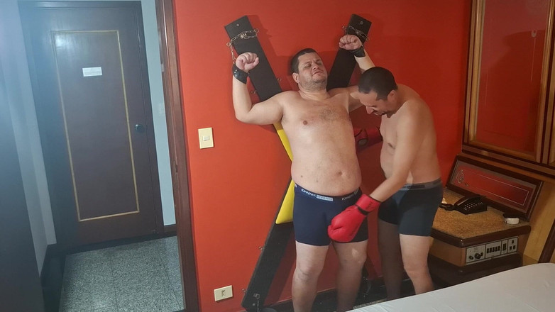 Punchbagplz: Revenge : Jobber Vs Heavyhitterboxer - X Domination