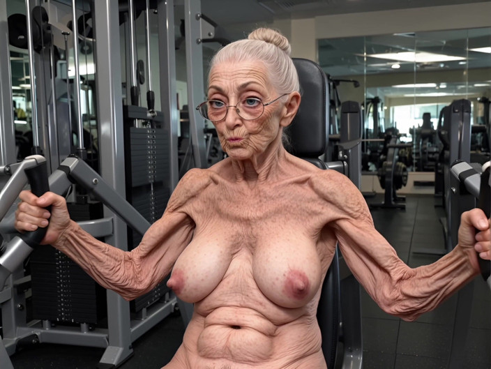 Narata12: Old Ladies in the Gym