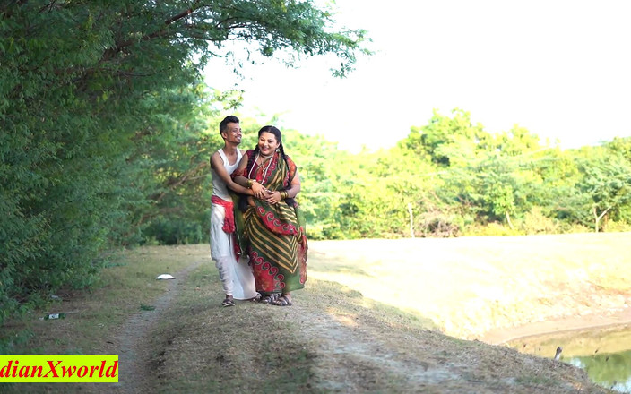 Indian Xshot: Indisk byfru bästa romantik med en annan man! By otrogen...