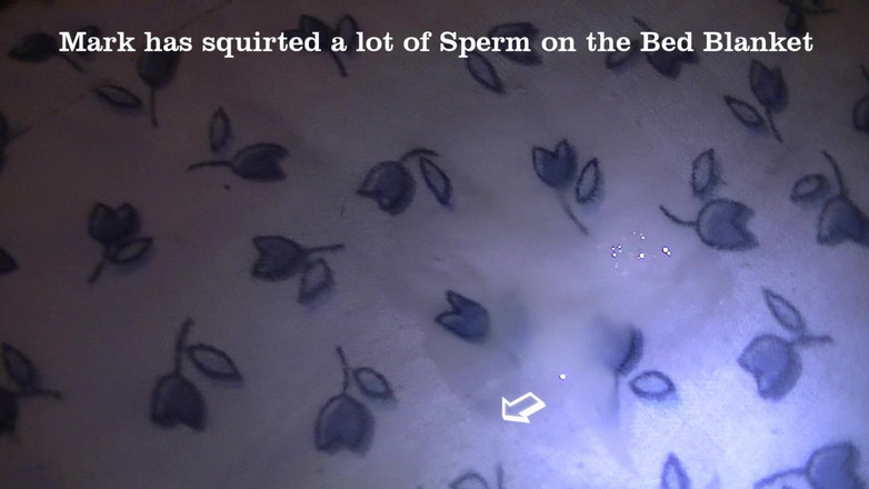 Mark Hannes: Masturbare goală pe pat