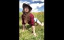 Anna Rios: Här är min cowgirl video sammanställt bara från Slowmo skott. Så...