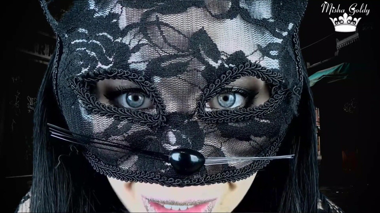 Goddess Misha Goldy: Hungry cat will consume you alive after you cum