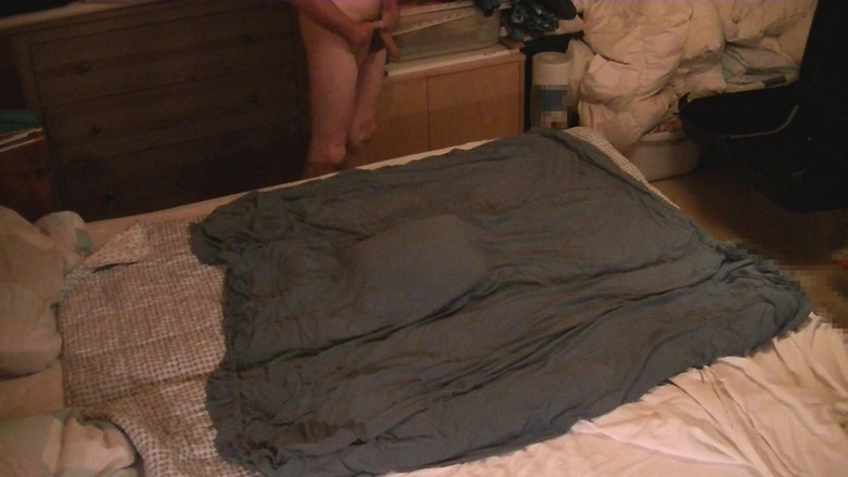 Mark Hannes: Nua hump cama masturbação