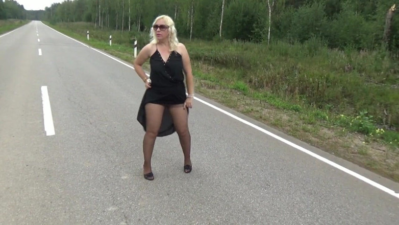 Nylon-Heels: Business style - sexy lady (full version)