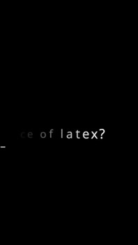 Latex Interview