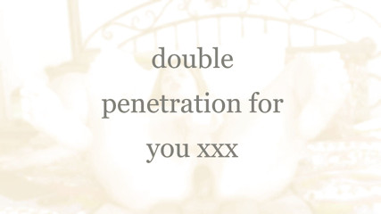 Einhartesleben: Double Penetration with Einneuesleben Fuck My Both Holes