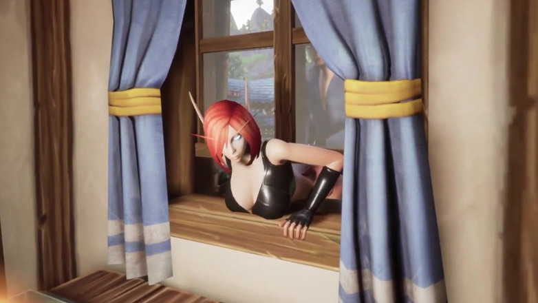 Wraith ward: Peri pencuri terjebak di jendela: parodi warcraft