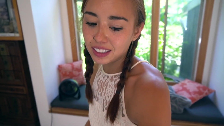 BrandiBraids: Naughty babysitter caught red-handed
