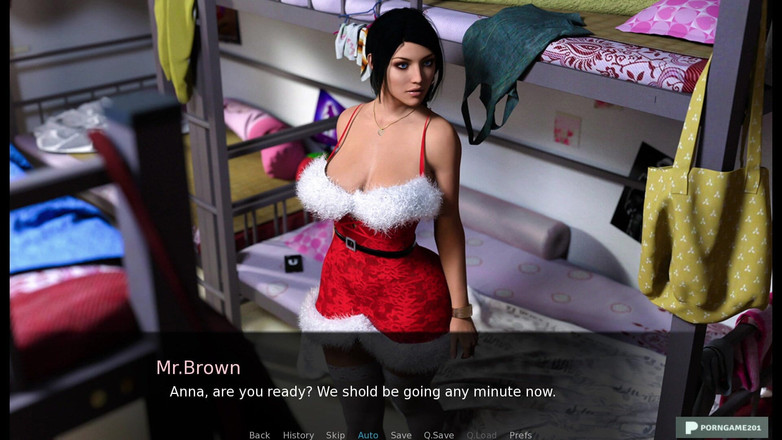 Porngame201: Si manis Anna - anna di hari natal #1
