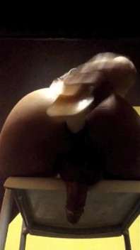 Quickie Horny Dildo Fucking the Cum Out!