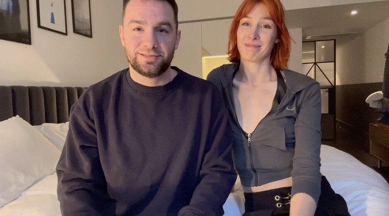 Andres Acosta: Sex Shop Trip Leads to Tall Skinny Redhead MILF Takes...