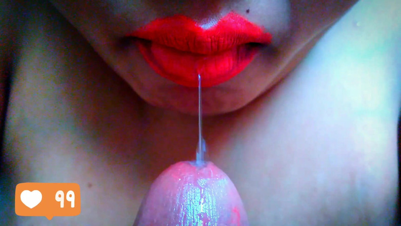 Aria Mia: 阿拉伯继母用她彩色的嘴唇吮吸大鸡巴，我在她嘴里射精