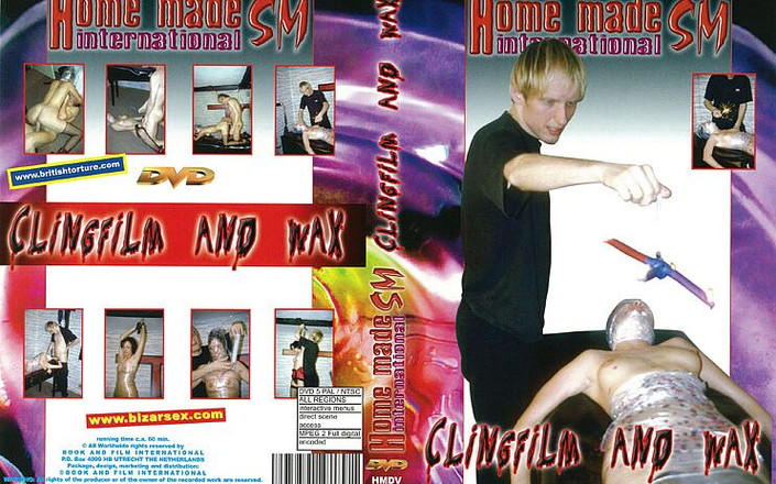Dark room of slave seks: Домашнє sm Series_clingfilm та воском.