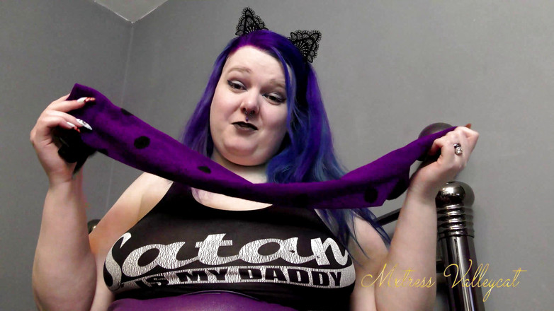 Mxtress Valleycat: Upokorzenie nadziewanie skarpet