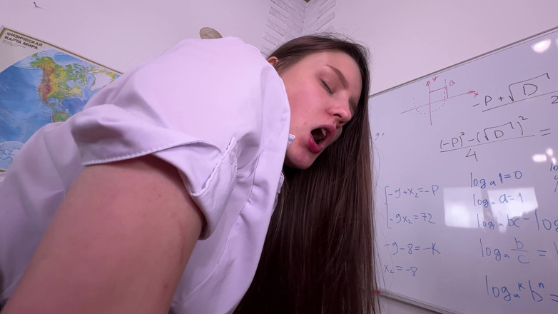 Vincent Vega: Fast sex between classes with a teacher
