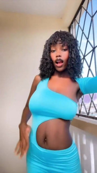 Sexy Natural Kenyan Ebony Babe Short Clip Just for You #01