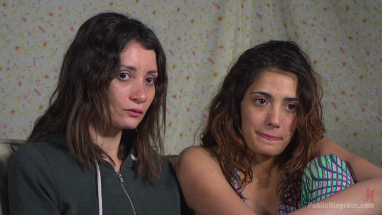 Public Disgrace by Kink: Penelope and Valentina in a Greedy Group Fuck