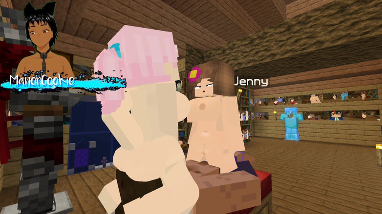 Manor Cookie: Minecraft Jenny Mod Fapcraft Jenny Dan Zoey Berada Di Sini...