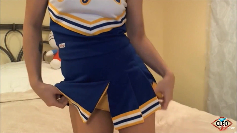 Cleo: Cheerleader Cleo - Give me Some C-U-M!