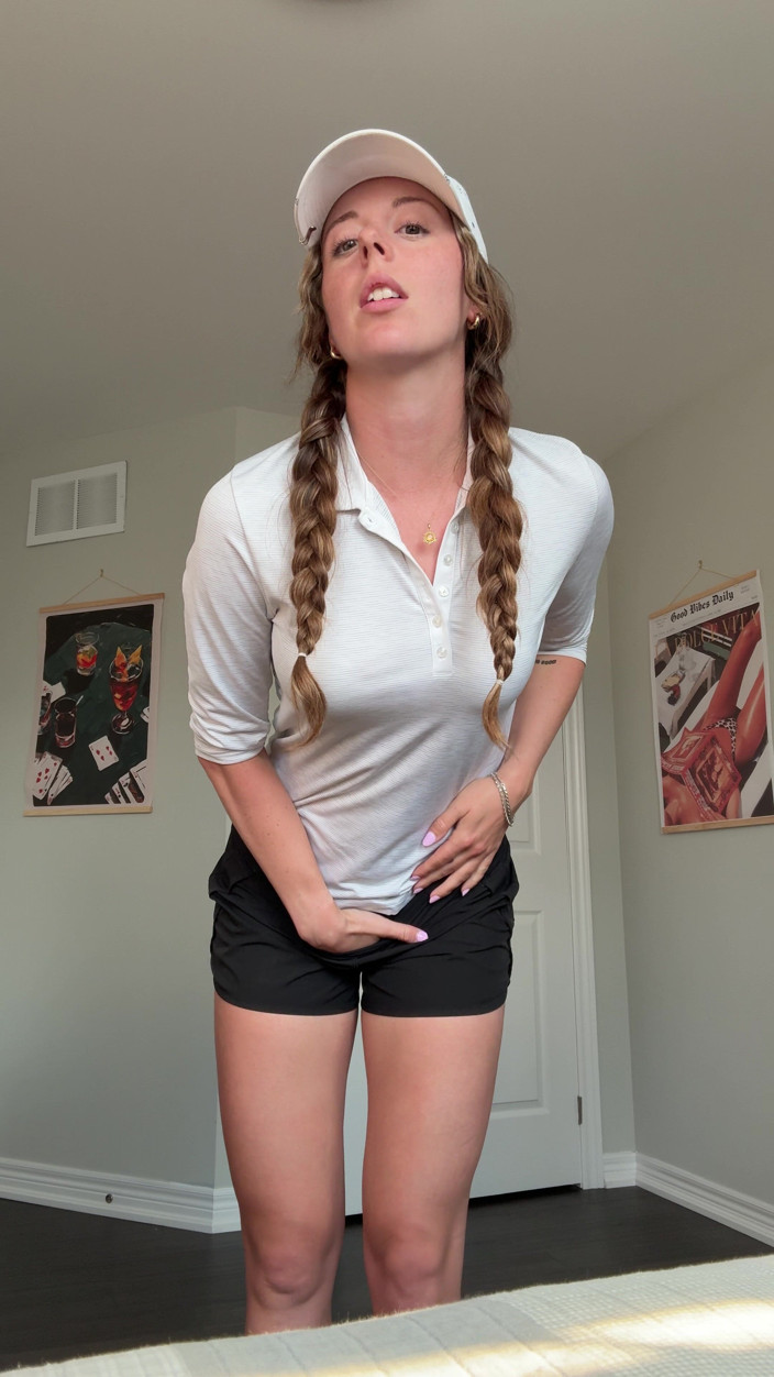 Nadia Foxx: Golfer Girl Gives You a Sexy JOI