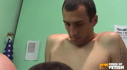 Gay Diaries: Arrested dude gets his ass screwed by a police guy...