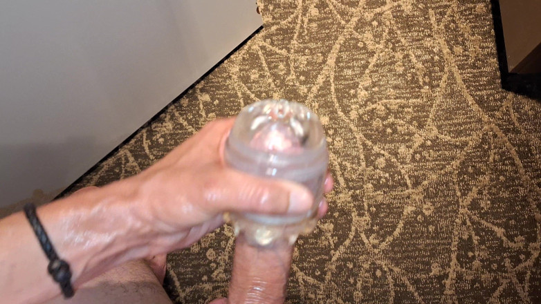 SteveSmokeHolland: Your POV #106 Fleshlight Fuck, Anal Vibrator, Dildo Blowjob, Cockring &amp; Nipple...