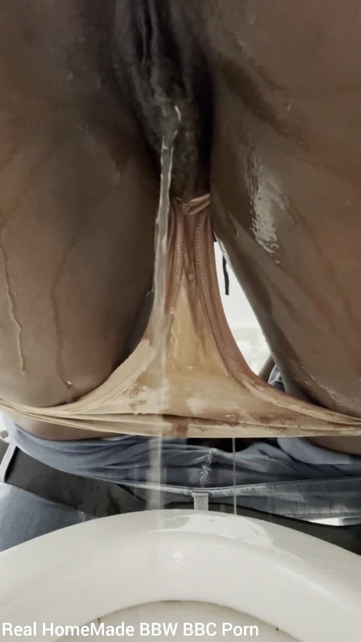 Super sexy ebony cuties: Pissing in the Work Toilet Compilation POV