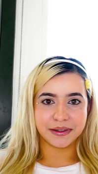 18 year old amateur teen Ivonna Winter no hands cum swallow blowjbo